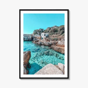 Menorca Colorful Poster Print, Menorca Photo Wall Art, Menorca Wall Decor, Menorca Travel Print, Menorca Street Map Poster, City Map