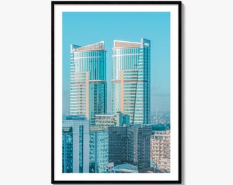 Dar es Salaam Skyline Fine Art Photo Print, Tanzania Wall Poster