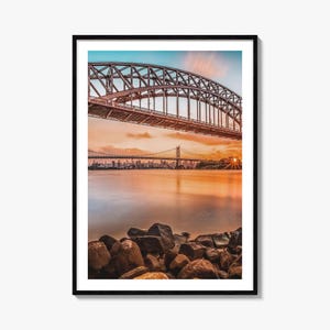 Queens Colorful Poster Print New York No 2, Queens Photo Wall Art, Queens Wall Decor, Queens Travel Print, Queens Street Map Poster