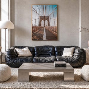 Brooklyn Bridge Fine Art Photo Print, New York City Poster Wall Decor image 6