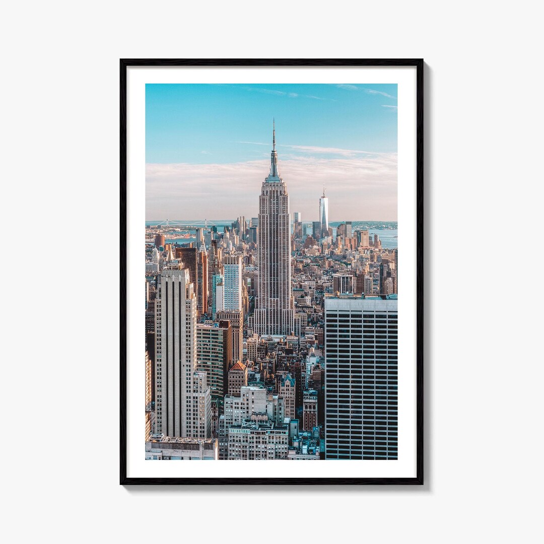 New York City Skyline Fine Art Photo Print, NYC NY USA, Wall Poster - Etsy