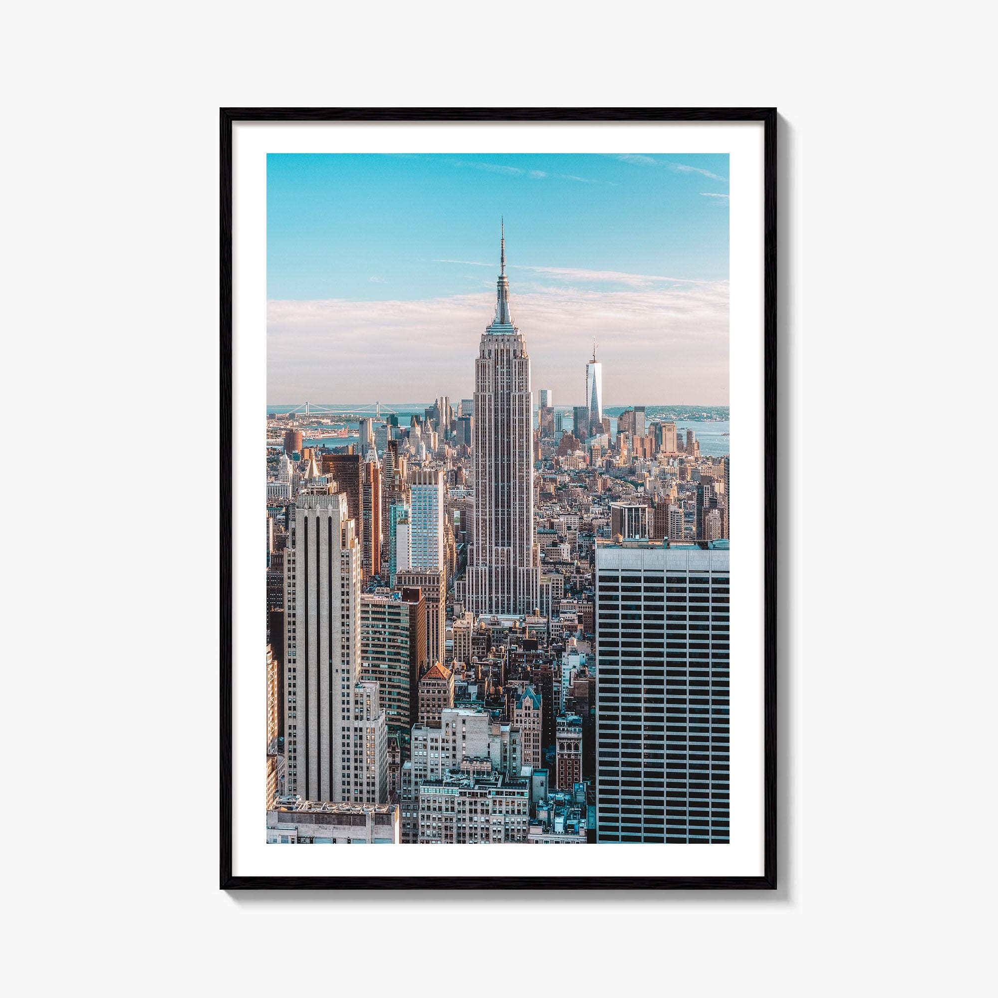 New York City Skyline Fine Art Photo Print, NYC NY USA, Wall Poster - Etsy