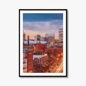 Richmond Colorful Poster Print No 2, Richmond Photo Art, Richmond Wall Decor, Richmond Travel Print, Richmond Street Map Poster, City Map