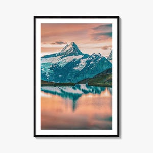 Switzerland Colorful Poster Print No 1, Switzerland Photo Wall Art, Decor, Switzerland Travel Print, Switzerland Street Map Poster, City Map
