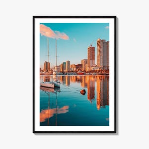 Manila Colorful Poster Print No 2, Manila Photo Wall Art, Manila Wall Decor, Manila Travel Print, Manila Street Map Poster, City Map