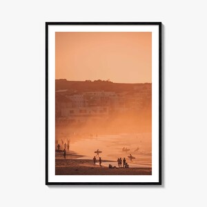 Bondi Beach Colorful Poster Print No 3, Bondi Beach Photo Art, Wall Decor, Bondi Beach Travel Print, Bondi Beach Street Map Poster, City Map