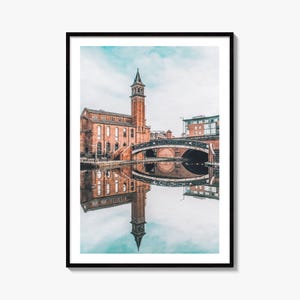 Manchester England Fine Art Photo Print, Castlefield, UK Wall Decor Poster