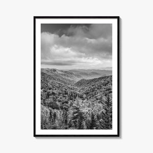 Tennessee Photo Poster Print No 1, Tennessee Black and White Art, Tennessee Photography, Tennessee Travel, Tennessee Map Poster