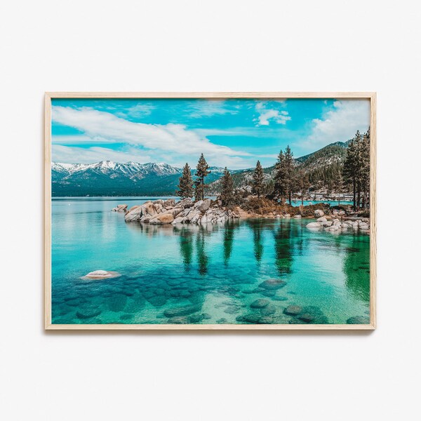 Lake Tahoe Wall Art Etsy