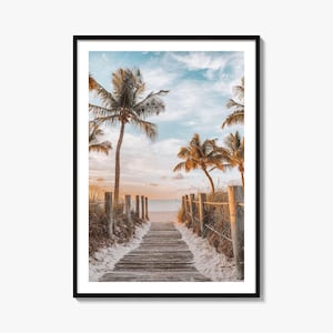 Key West Colorful Poster Print No 1, Key West Photo Wall Art, Key West Decor, Key West Travel Print, Key West Street Map Poster, City Map