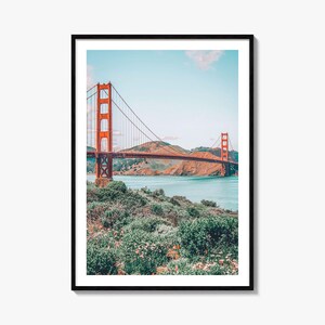 Bay Area Bunt Poster Druck No 3, Foto Wandkunst, Dekor, Reise Druck, San Francisco Bay Region Straßenkarte Poster, Stadt Karte