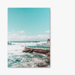 Bronte Beach Ocean Pool Fine Art Photo Print, sydney poster, full image (no border), print only (unframed)