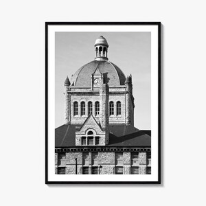 Lexington Photo Poster Print Kentucky, Lexington Schwarzweiß-Wandkunst, Lexington Fotografie, Lexington Reise, Lexington Karte Poster