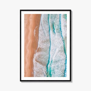 Coogee Beach Beach Map Poster, Coogee Beach Travel Print No 3, Coogee Beach Travel Print, Coogee Beach Map Poster, Stadt Karte