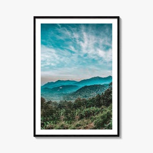 Kerala Colorful Poster Print, Kerala Photo Wall Art, Kerala Wall Decor, Kerala Travel Print, Kerala Street Map Poster, City Map