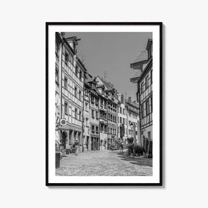 Nürnberg Foto Poster Print, Nürnberg Schwarz-Weiße Wand Kunst, Nürnberg Fotografie, Nürnberg Reise, Nürnberg Karte Poster