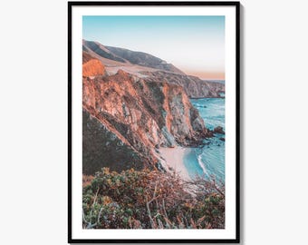 Big Sur Fine Art Photo Print, Bixby Bridge, California, USA, Wall Decor, Poster