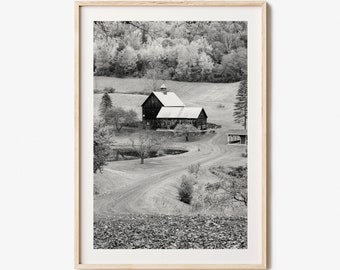 New England Photo Poster Print, New England Black and White Wall Art, New England Photography, New England Travel, Map Poster