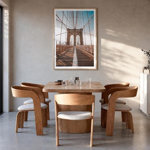 Brooklyn Bridge Fine Art Photo Print, New York City Poster Wall Decor image 3