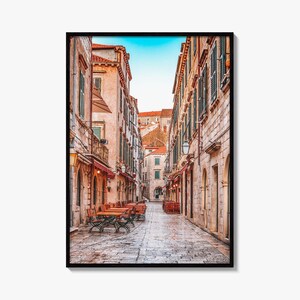 Dubrovnik Croatia Fine Art Photo Print, Old Town Stradun, Ragusa, Wall Poster image 10