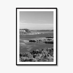 Mississippi Photo Poster Print, Mississippi Black and White Wall Art, Mississippi Photography, Mississippi Travel, Map Poster
