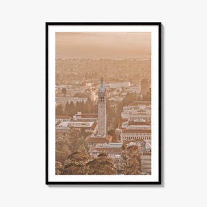 Berkeley Fine Art Photo Print, UC Berkeley Landscape, California Wall Decor Poster