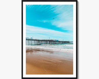 Pismo Beach Fine Art Photo Print, Pier, California Wall Decor