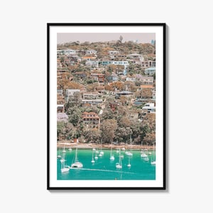 Manly Beach Skyline Fine Art Photo Print, Sydney, New South Wales, Australien, Poster