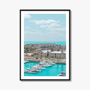 Bermuda Colorful Poster Print, Bermuda Photo Wall Art, Bermuda Wall Decor, Bermuda Travel Print, Bermuda Street Map Poster, City Map