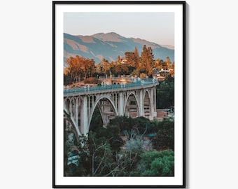 Pasadena Colorful Poster Print No 2, Pasadena Photo Wall Art, Pasadena Decor, Pasadena Travel Print, Pasadena Street Map Poster, City Map