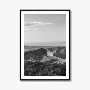 Impressão de pôster fotográfico da Carolina do Norte nº 1, arte em preto e branco da Carolina do Norte, fotografia de parede da Carolina do Norte, viagem, pôster de mapa