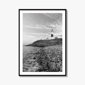 Long Beach Island Foto Poster Druck, Long Beach Island Schwarzweiß Kunst, Long Beach Island Fotografie, Reise, Karte Poster