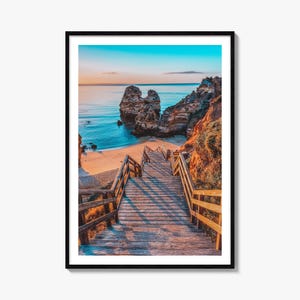 Algarve Fine Art Photo Print, Lagos, Praia do Camilo Beach Poster image 1