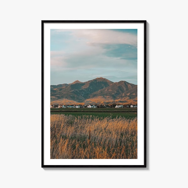 Impresión fotográfica de bellas artes de Bozeman, Universidad Estatal de Montana, MT, EE. UU. Póster de arte mural