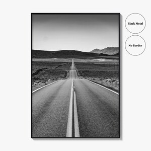 California Black and White Fine Art Photo Print, Route 66, USA Wall Decor Poster image 18