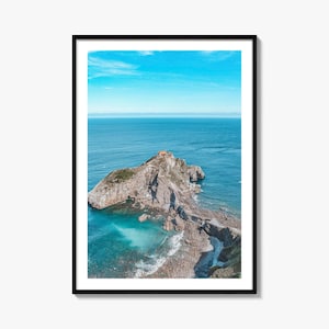 Basque Country Colorful Poster Print, Basque Photo Wall Art, Basque Wall Decor, Basque Travel Print, Basque Street Map Poster, City Map