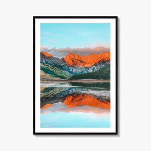 Vail Fine Art Photo Print, Piney Lake, Colorado, Rocky Mountains, USA Poster, Wall Decor