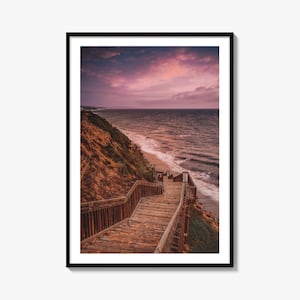 Encinitas Fine Art Photo Print, San Diego, Kalifornien, USA Wand dekor Poster