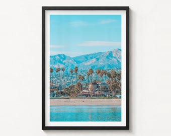 Santa Barbara Fine Art Photo Print, California Poster Wall Decor