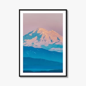 Mount Baker Fine Art Photo Print, Washington, USA, Cascade Range, Pacific Northwest Art