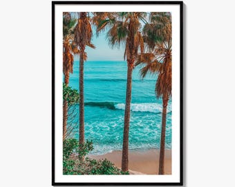 Laguna Beach Fine Art Photo Print, Orange County, California, USA, Coastal Wall Decor, Poster