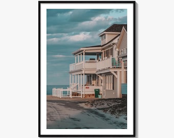 Hampton Beach Fine Art Photo Print, New Hampshire Wall Poster, New England USA