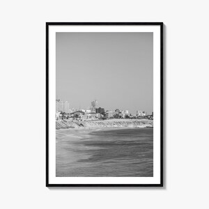 Dakar Foto Poster Druck, Dakar Schwarz Weiß Wandkunst, Dakar Wand Fotografie, Dakar Reise, Dakar Karte Poster