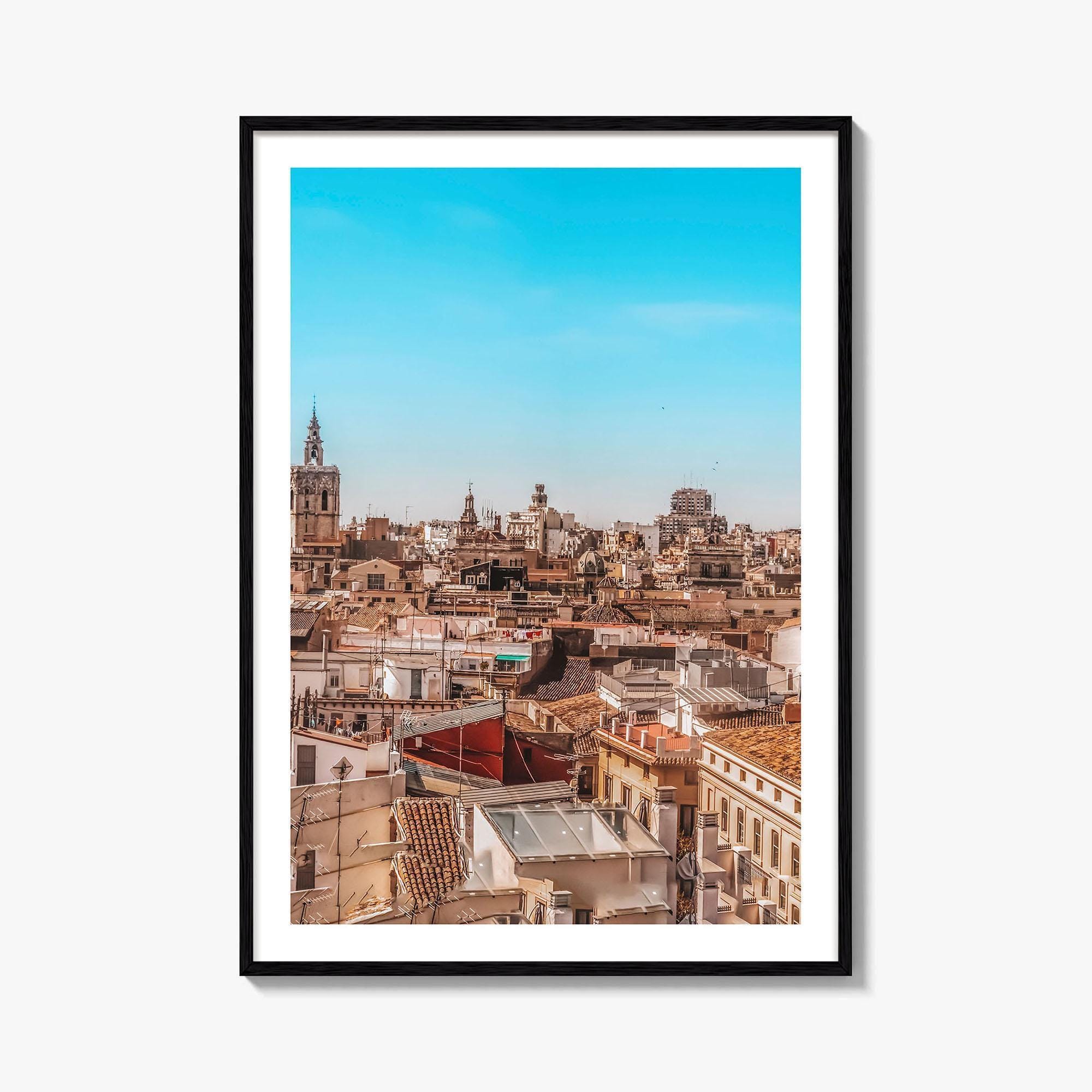 Valencia Colorful Poster Print, Valencia Photo Wall Art, Valencia Wall Decor, Valencia Travel Print, Valencia Street Map Poster, City Map