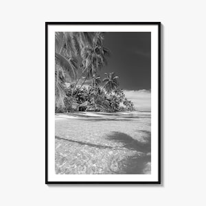 Die Bahamas Foto Poster Druck, Bahamas Schwarzweiß Wandkunst, Bahamas Wand Fotografie, Bahamas Reise, Bahamas Karte Poster