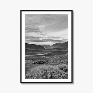 Schweden Foto Poster Druck, Schweden Schwarzweiß Wandkunst, Schweden Wand Fotografie, Schweden Reise, Schweden Karte Poster