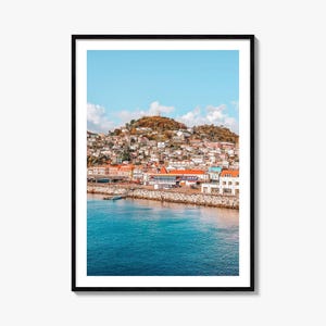 Grenada Colorful Poster Print, Grenada Photo Art, Grenada Wall Decor, Grenada Travel Print, Street Map Poster, City Map