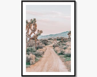 Joshua Tree National Park Fine Art Photo Print, Pioneertown Mountains Preserve, Mojave Desert Poster