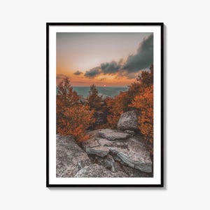 Cragsmoor Fine Art Photo Print, Shawangunk Mountains, New York, Hudson Valley Poster