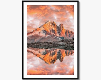 Chamonix Fine Art Photo Print, Mont Blanc, French Alps Poster